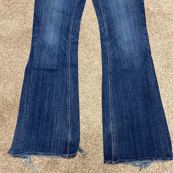 AEO American Eagle artist flare Vintage wash stretch jeans - Picture 8 of 10